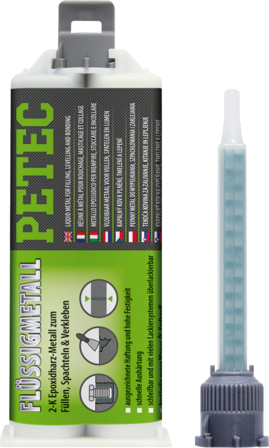 Petec 2k Flüssigmetall 50ml